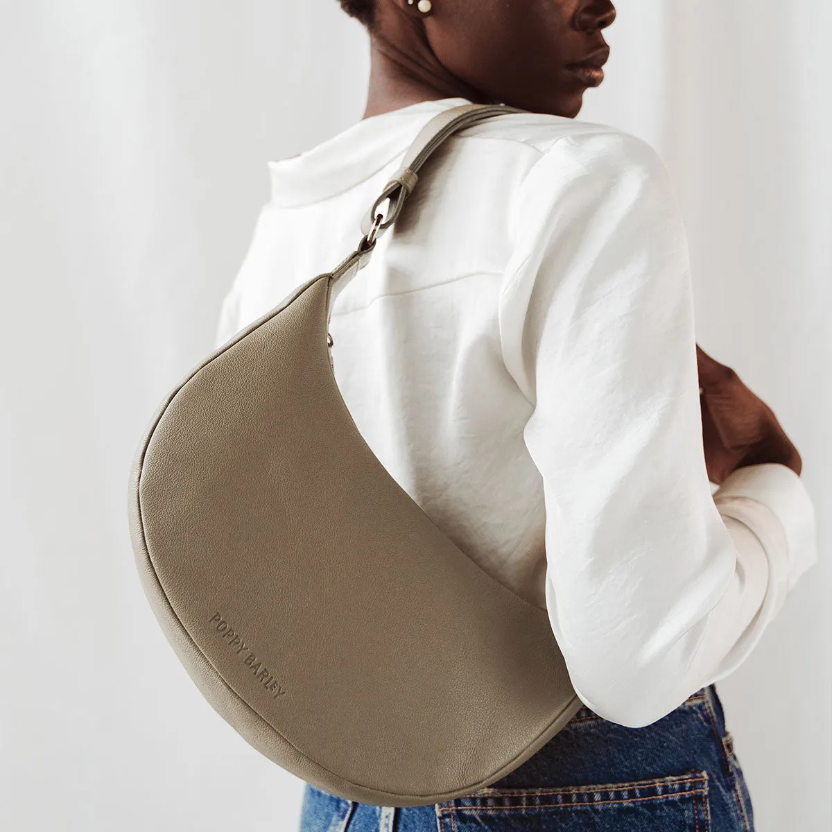 The Arc Crossbody Bag Truffle sold by Poppy Barley product image thumbnail 2