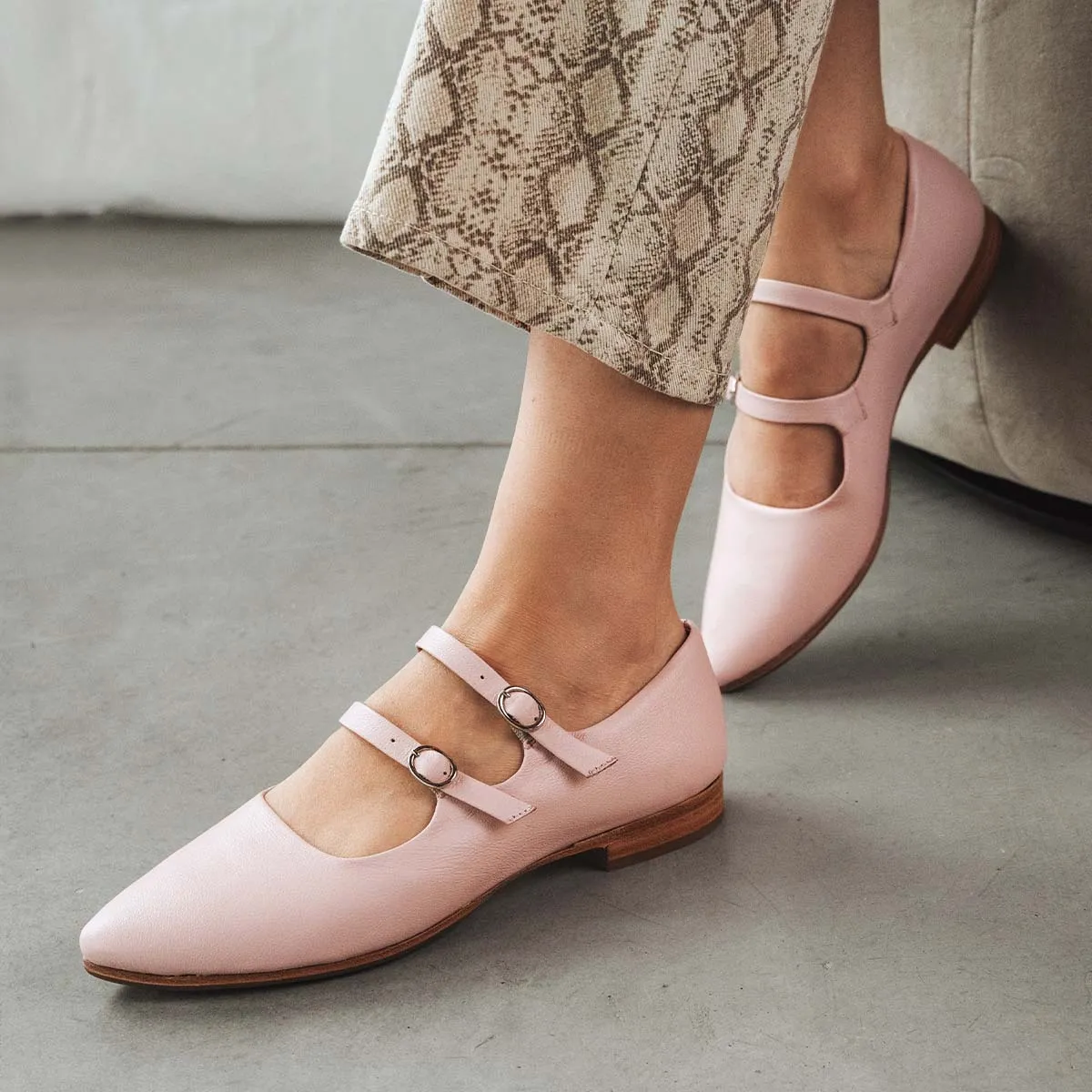 The Editorial Mary Jane Rosebud sold by Poppy Barley product image thumbnail 2