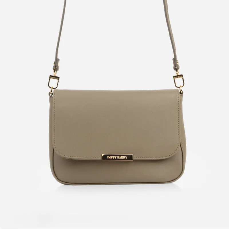 The Medium Day to Night Bag Truffle sold by Poppy Barley