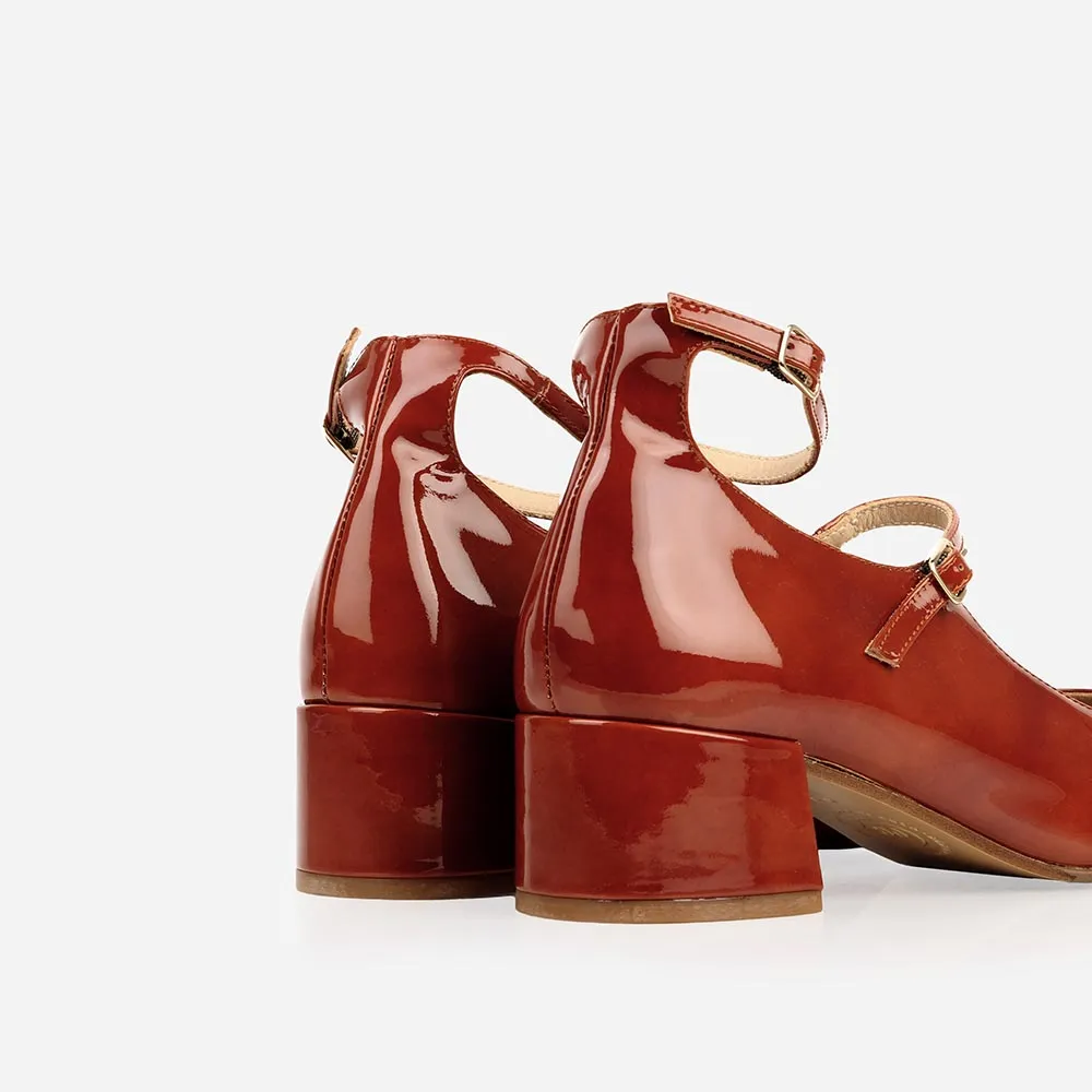 The Camille Mary Jane Riding Brown sold by Poppy Barley product image thumbnail 5