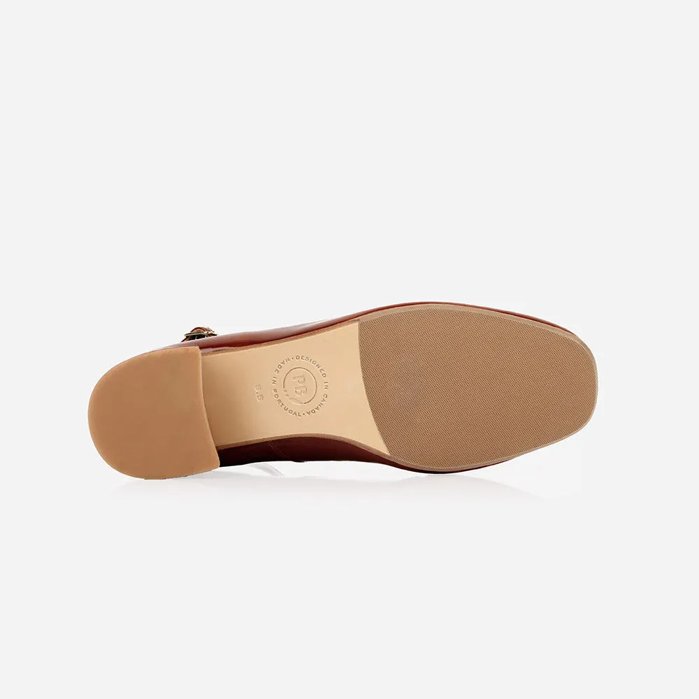 The Camille Mary Jane Riding Brown sold by Poppy Barley product image thumbnail 3