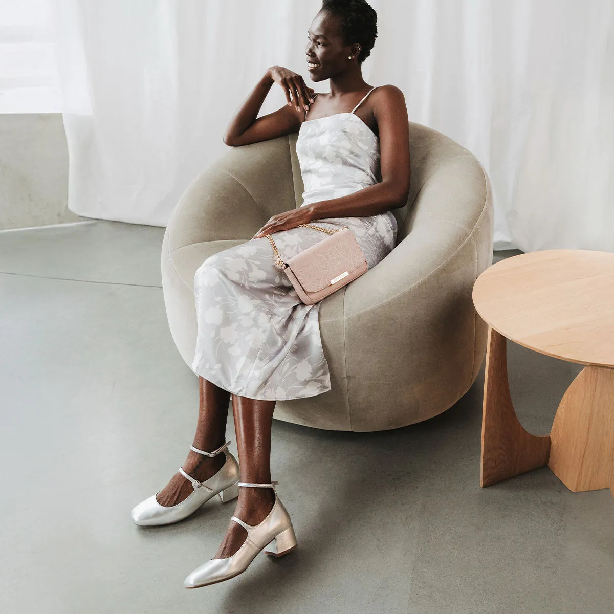 The Camille Mary Jane Silver sold by Poppy Barley product image thumbnail 4