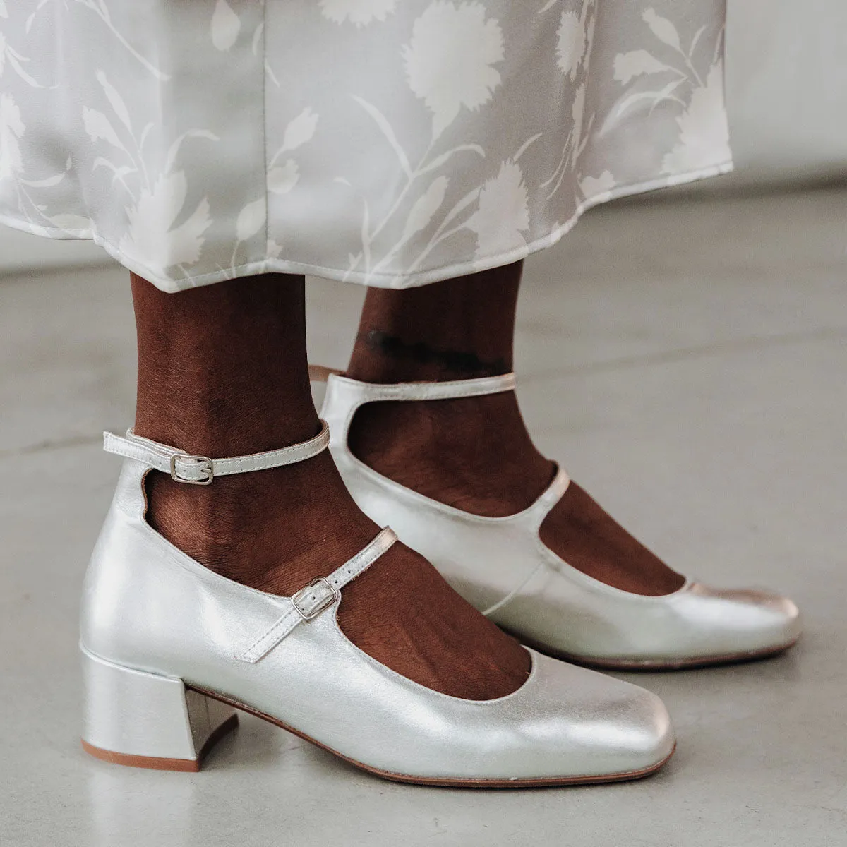 The Camille Mary Jane Silver sold by Poppy Barley product image thumbnail 2