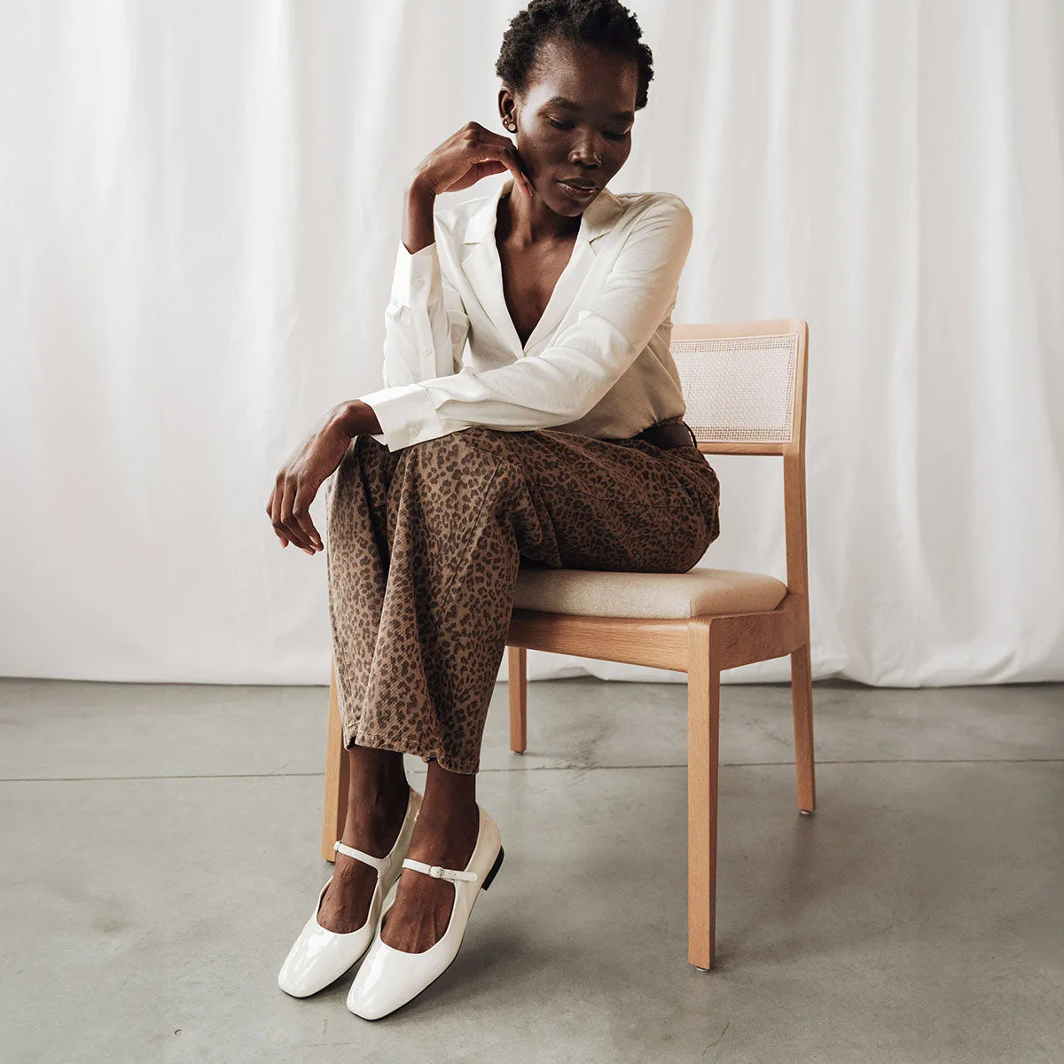 The Studio Mary Jane White Patent sold by Poppy Barley product image thumbnail 2