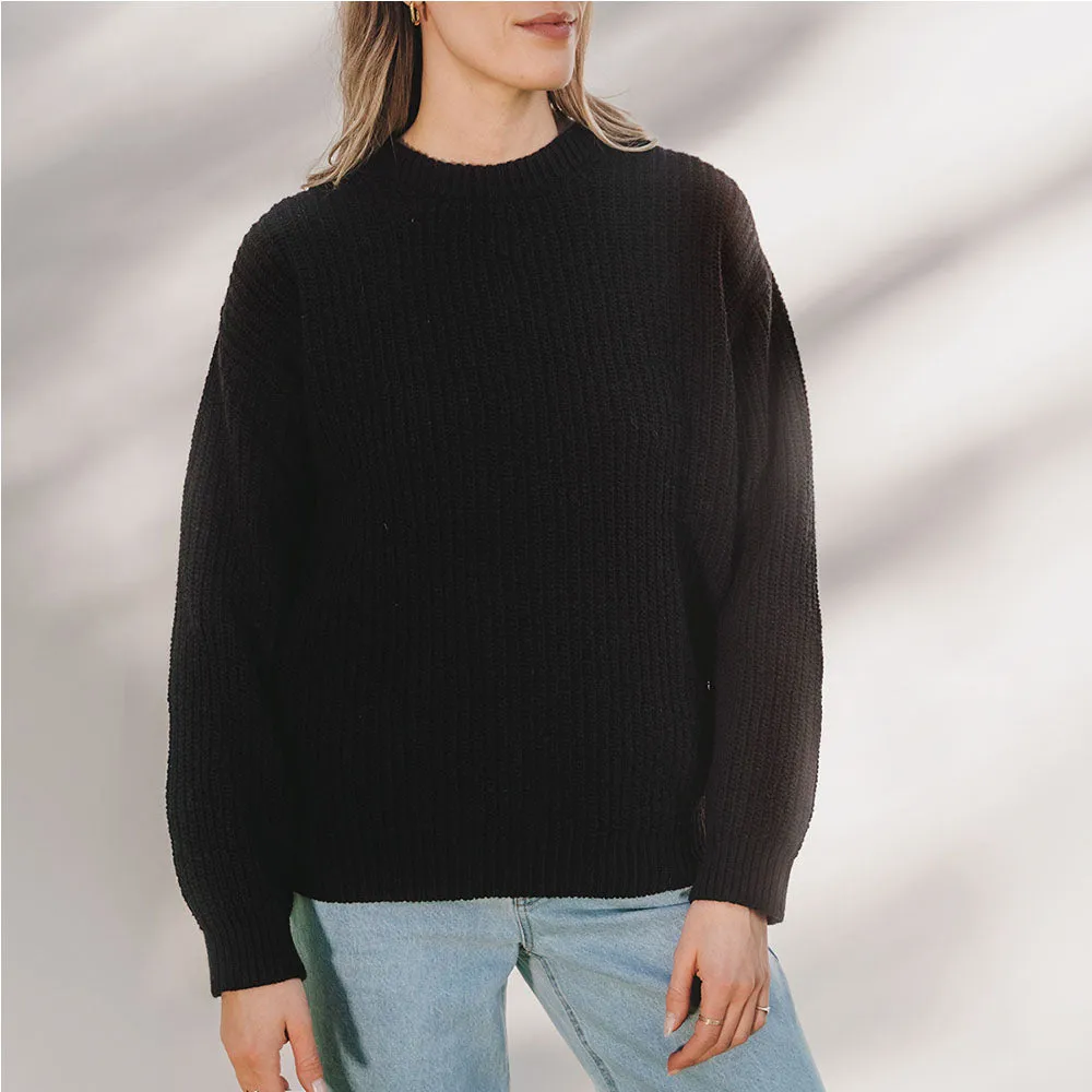 The Cove Crewneck Black sold by Poppy Barley product image thumbnail 3