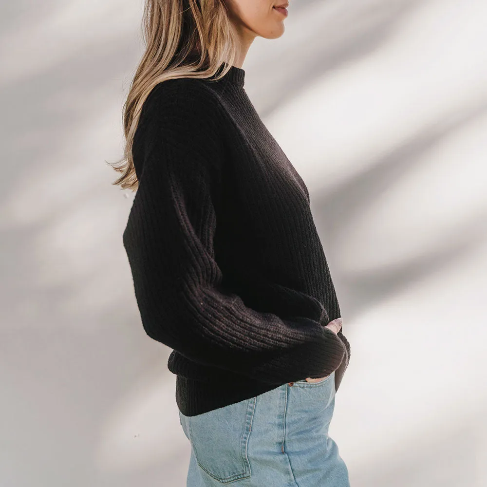 The Cove Crewneck Black sold by Poppy Barley product image thumbnail 4