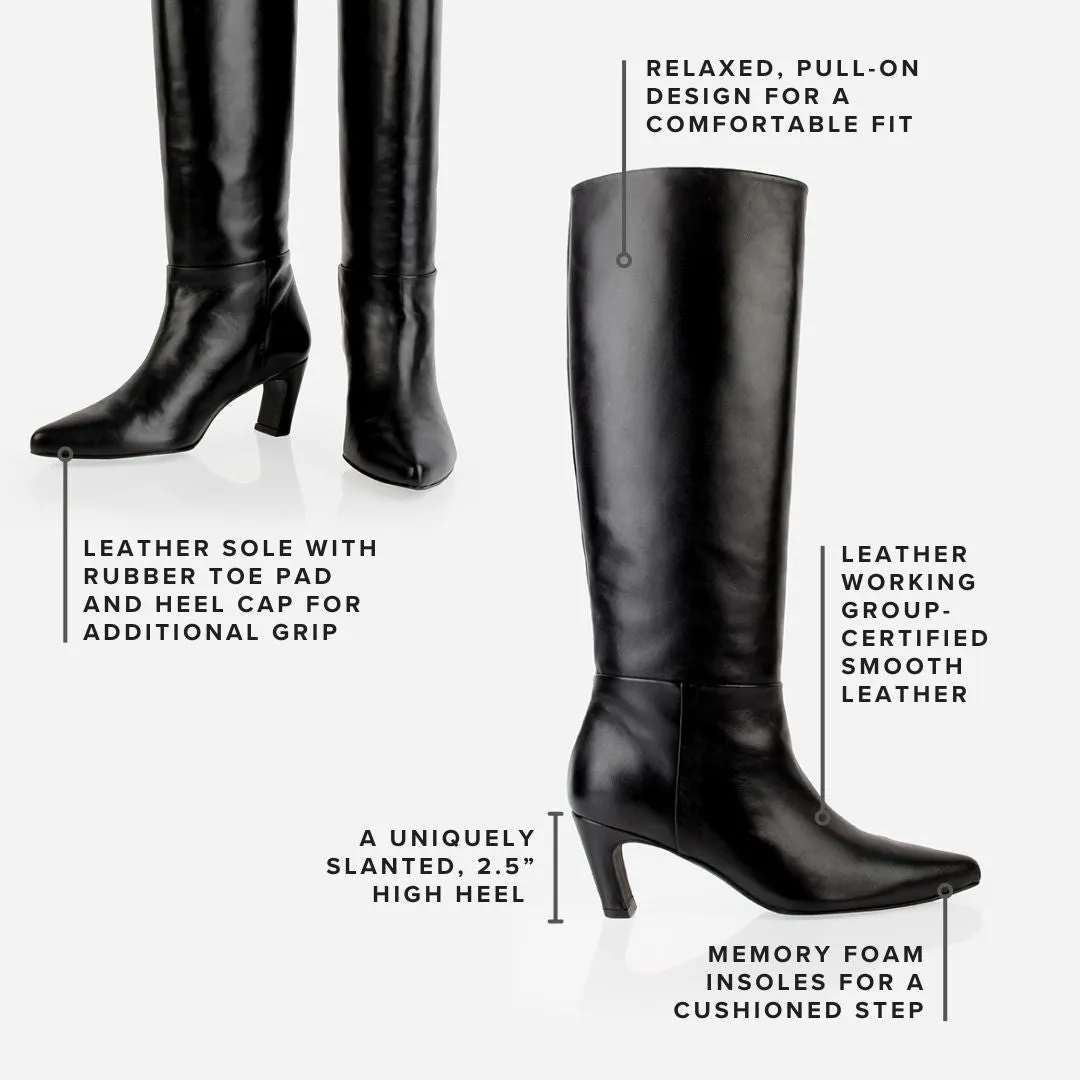 The Toujours Tall Boot Creme sold by Poppy Barley product image thumbnail 4