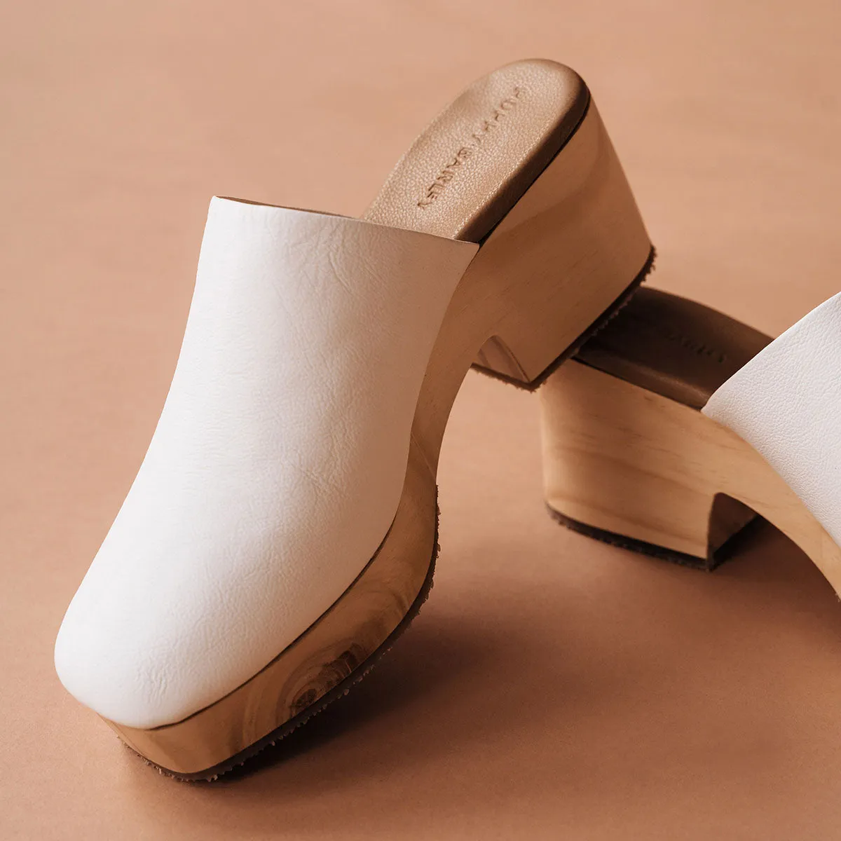 The West Coast Clog White sold by Poppy Barley product image thumbnail 3