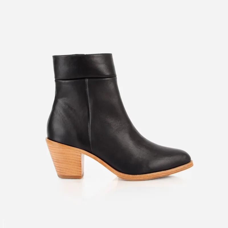 The Whyte Ave Boot Black sold by Poppy Barley