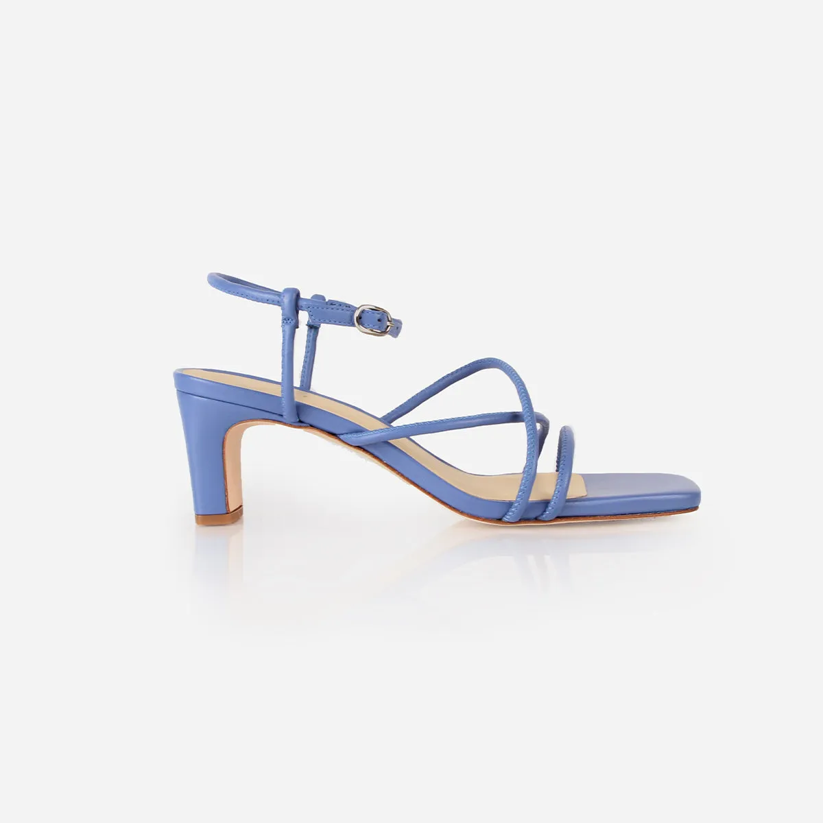 The Harley Heeled Sandal Something Blue sold by Poppy Barley