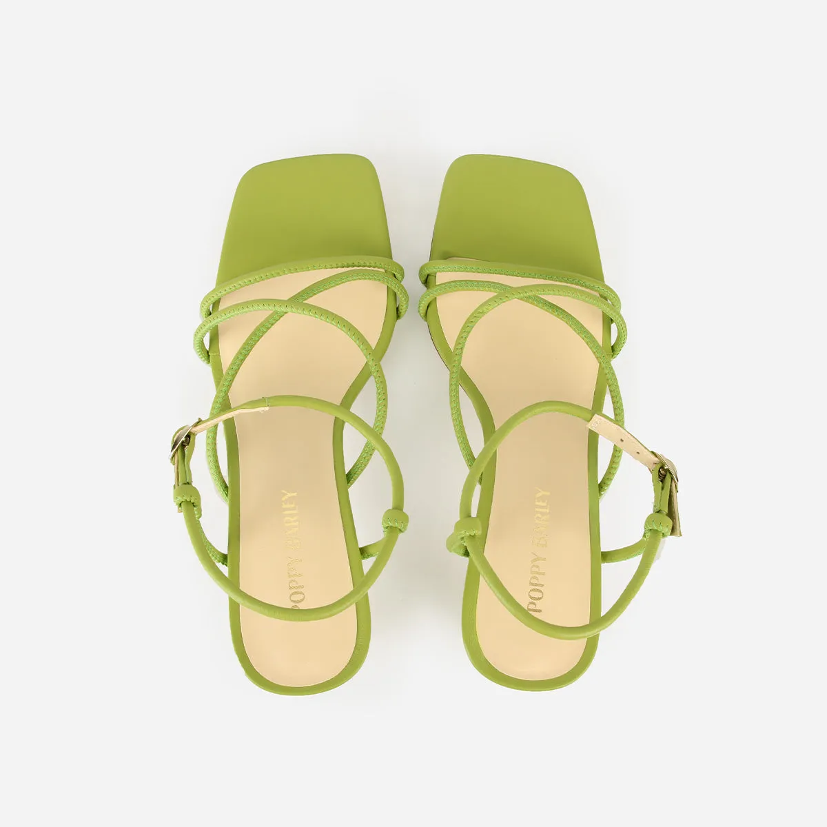 The Harley Heeled Sandal Kiwi sold by Poppy Barley product image thumbnail 3