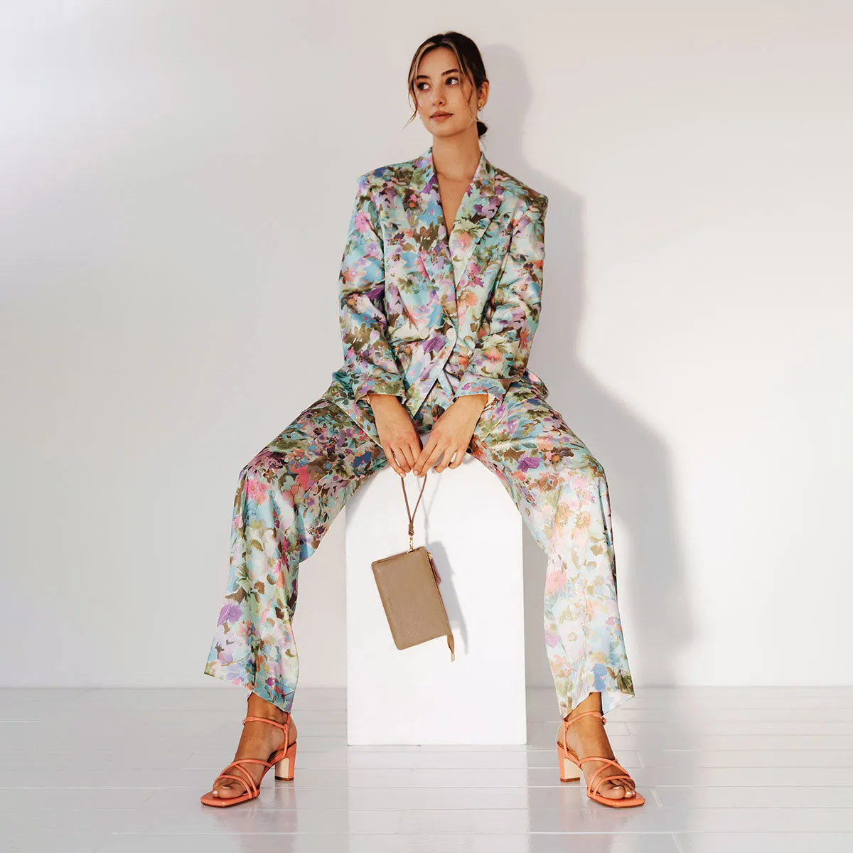 The Harley Heeled Sandal Cantaloupe sold by Poppy Barley product image thumbnail 4