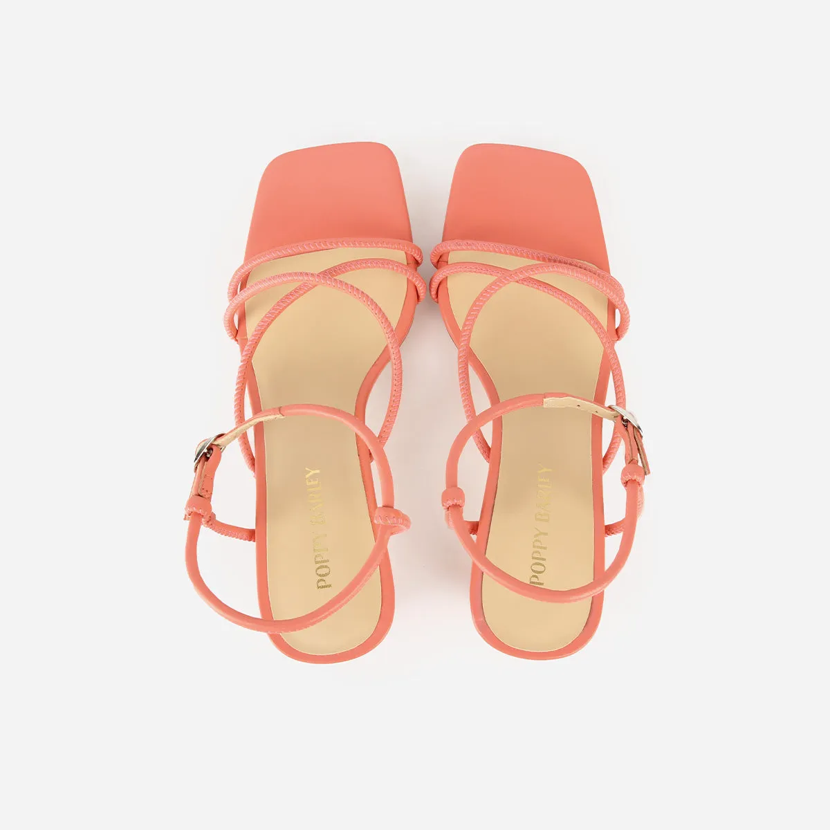 The Harley Heeled Sandal Cantaloupe sold by Poppy Barley product image thumbnail 5
