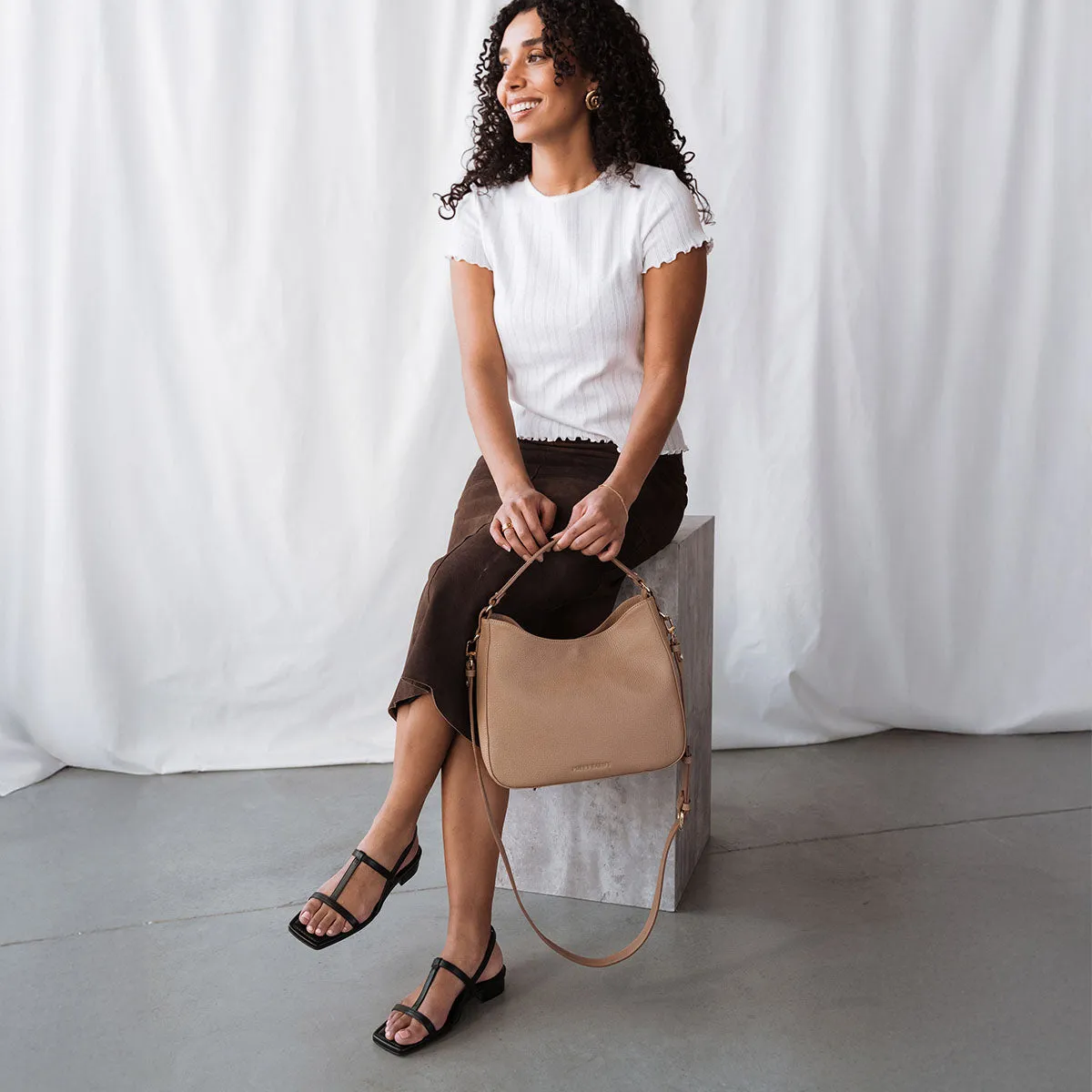 The Barely There Sandal Black sold by Poppy Barley product image thumbnail 4