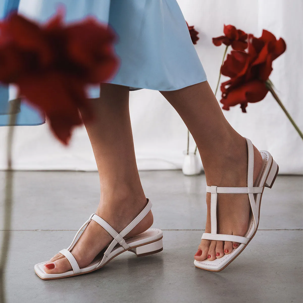 The Barely There Sandal Ivory sold by Poppy Barley product image thumbnail 2