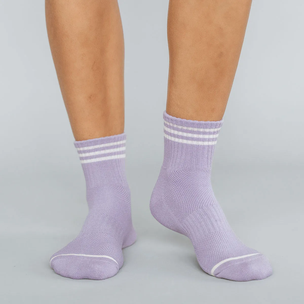 Le Bon Shoppe Girlfriend Socks Iris with Cream sold by Poppy Barley product image thumbnail 2