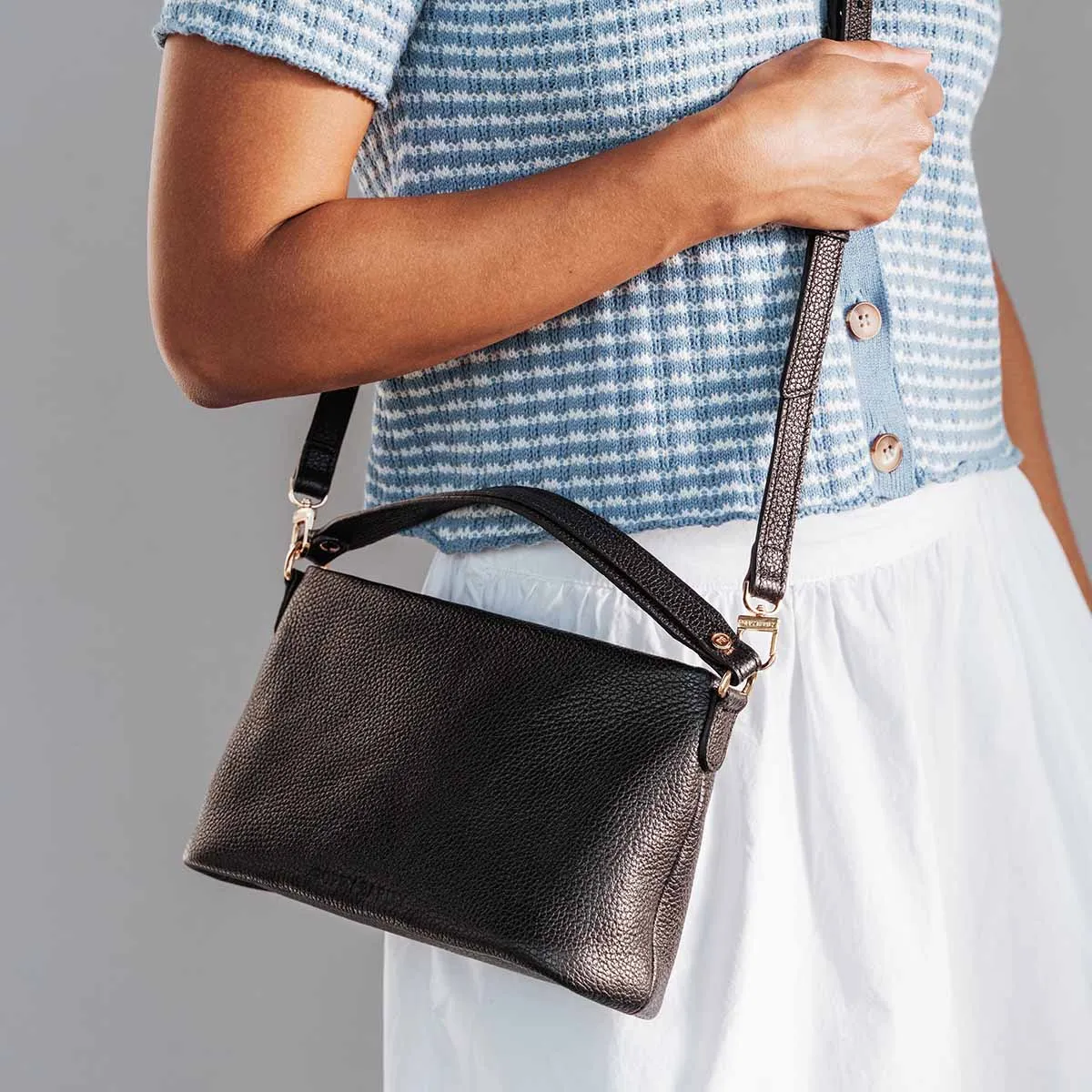 The Via Monte Bag Black sold by Poppy Barley product image thumbnail 2
