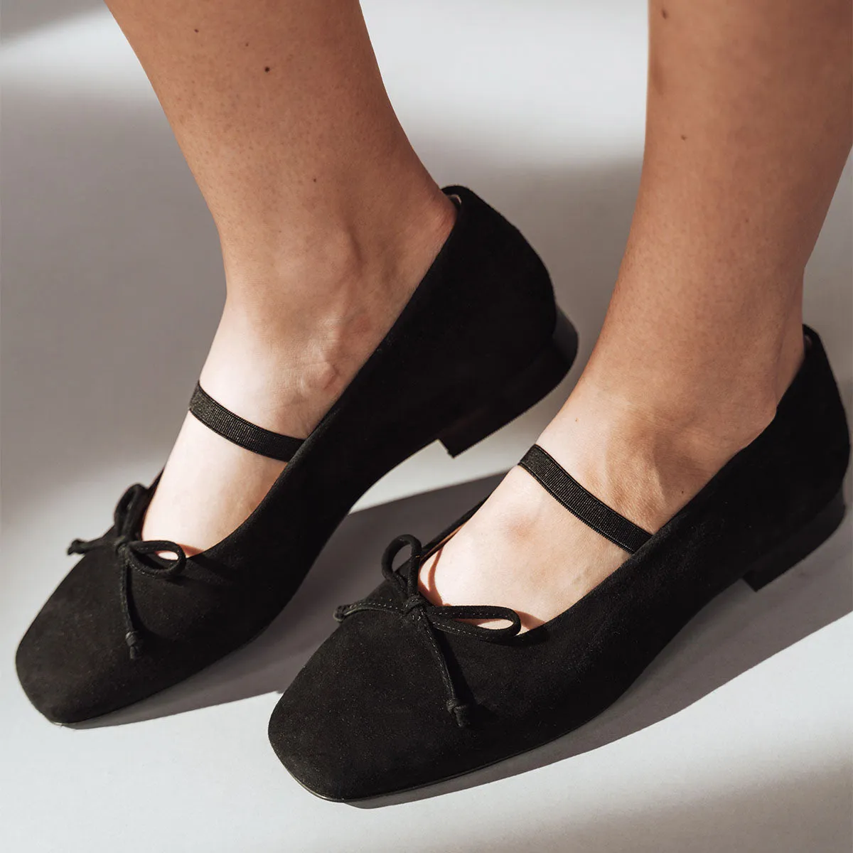 The Tendu Ballet Flat Black sold by Poppy Barley product image thumbnail 2