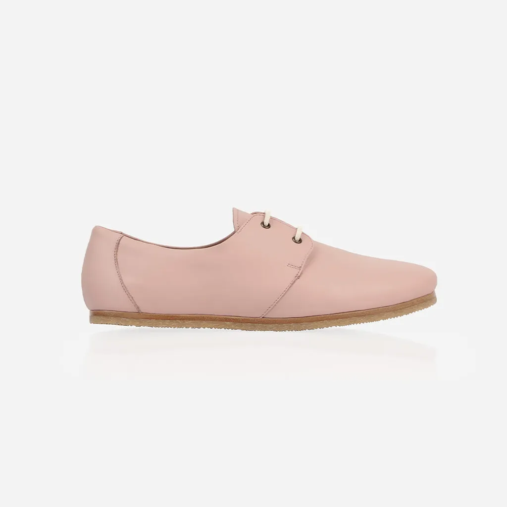 The Eyelet Oxford 2.0 Blush sold by Poppy Barley