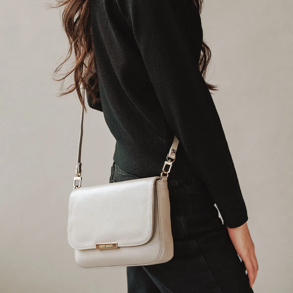 The Medium Day To Night Bag Stone sold by Poppy Barley product image thumbnail 2