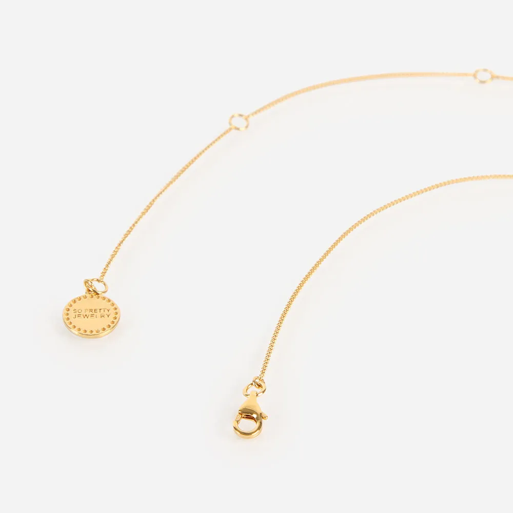 The Poppy Pod Necklace Gold sold by Poppy Barley product image thumbnail 3