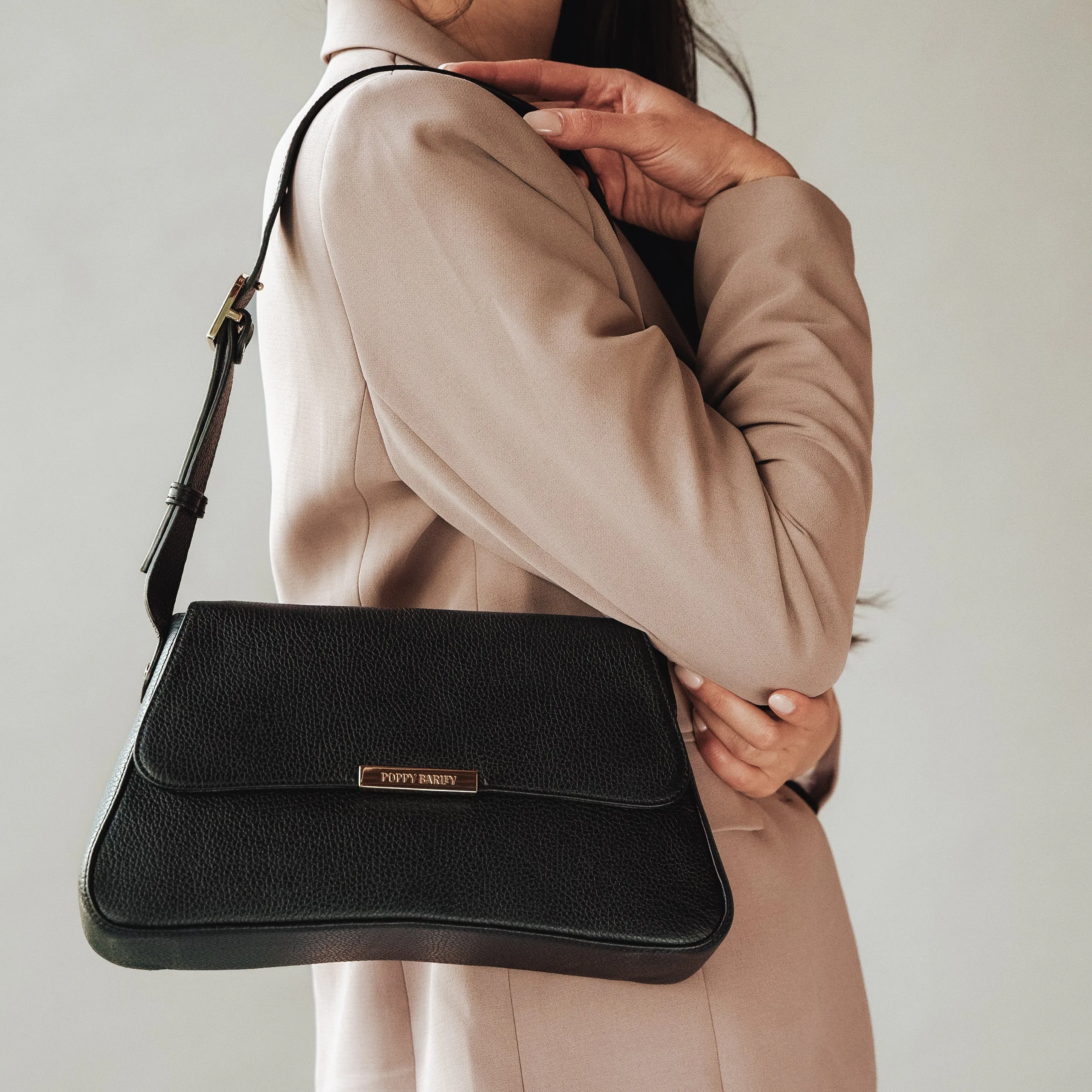The High Line Shoulder Bag Black sold by Poppy Barley product image thumbnail 2