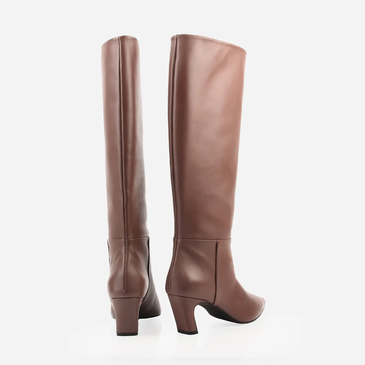 The Toujours Tall Boot Chocolate sold by Poppy Barley product image thumbnail 5