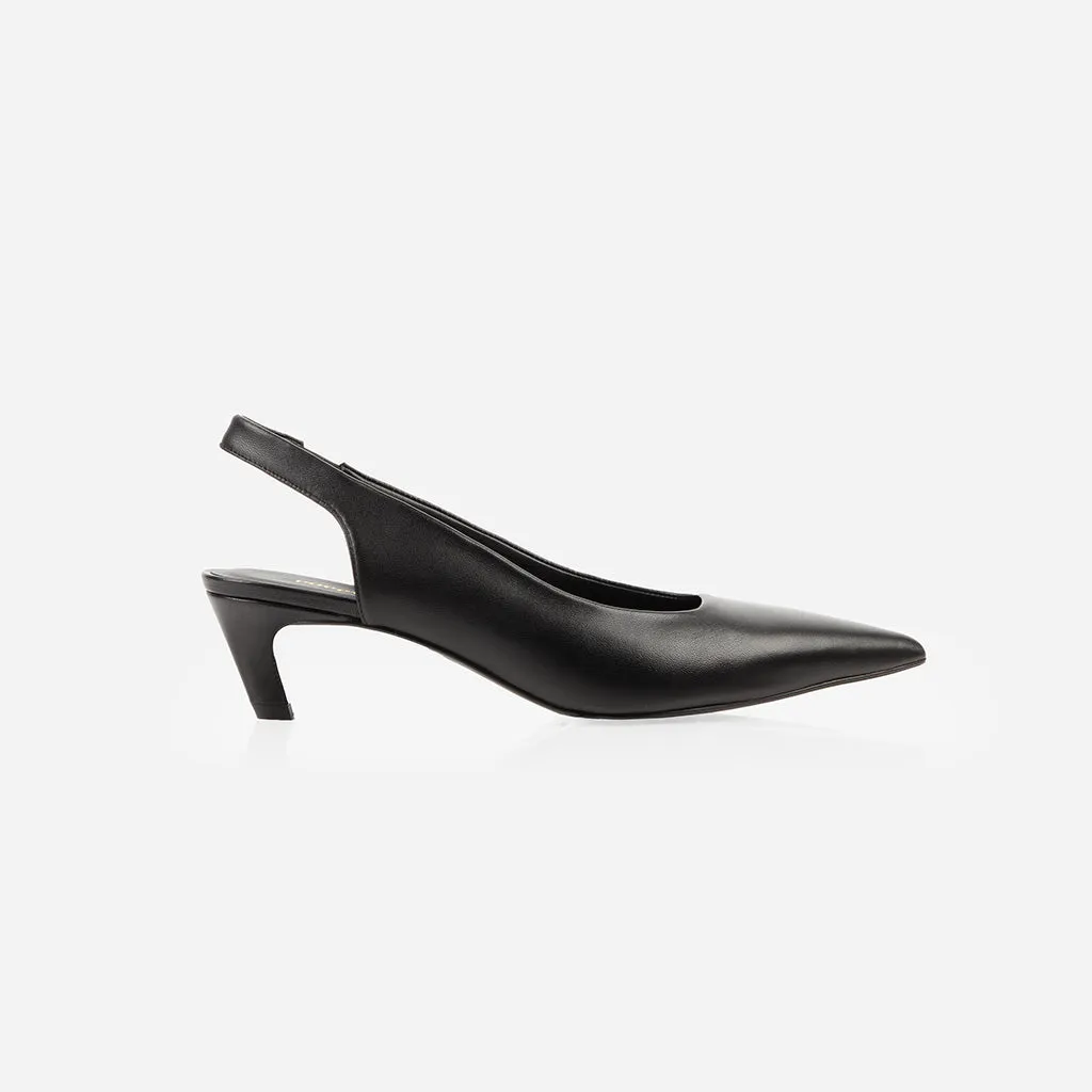 The Claire Slingback Black sold by Poppy Barley