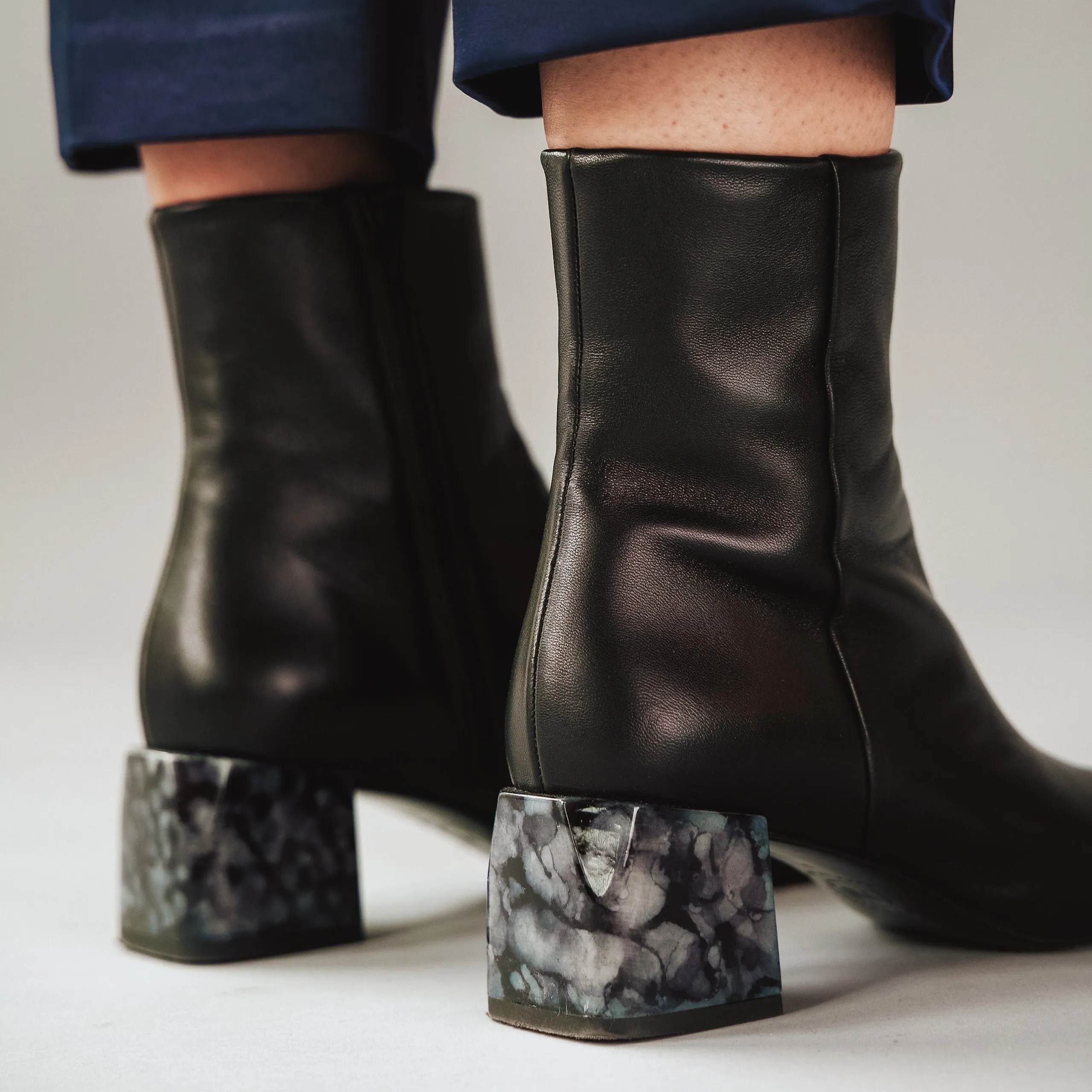 The On Point Boot Black Marble sold by Poppy Barley product image thumbnail 2