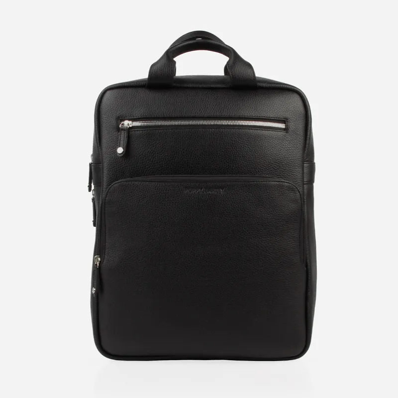 The Refined Backpack Black sold by Poppy Barley