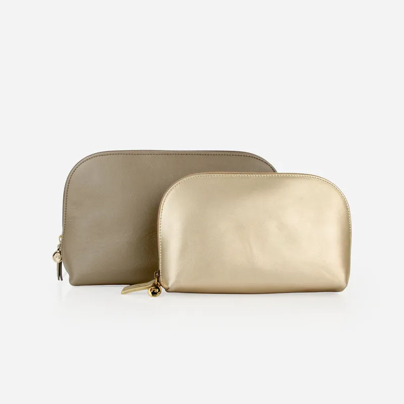 The Universal Pouch Set Truffle & Champagne sold by Poppy Barley