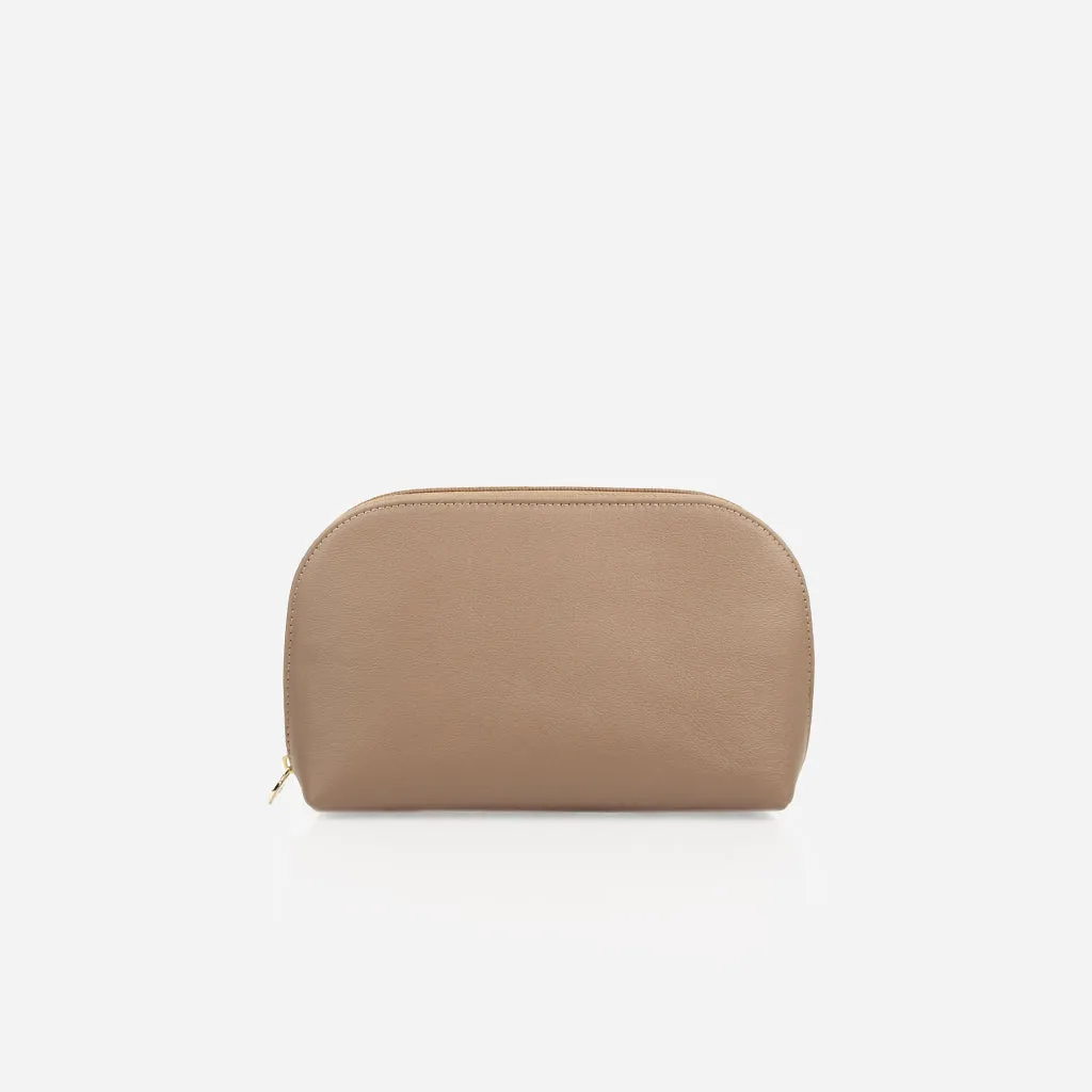 The Universal Pouch Set Aubergine & Biscotti sold by Poppy Barley product image thumbnail 4