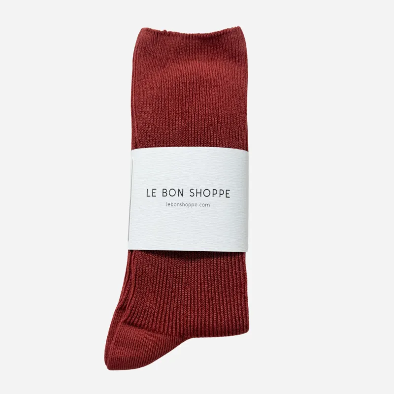 Le Bon Shoppe Trouser Socks Whiskey sold by Poppy Barley