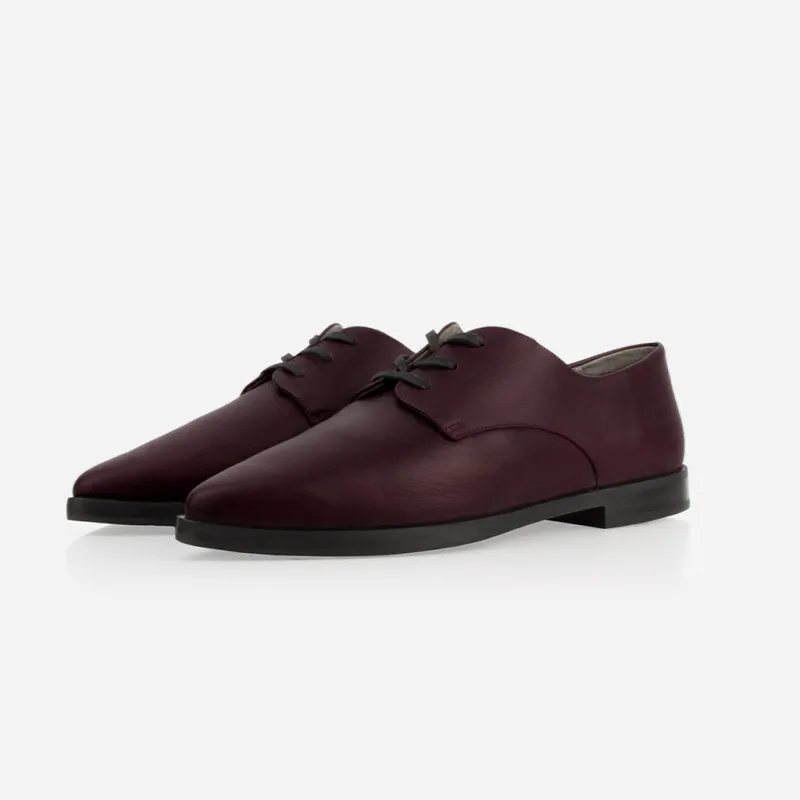 The Bella Derby Plum sold by Poppy Barley