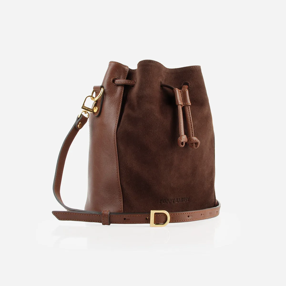 The Bondi Bucket Bag French Press Suede sold by Poppy Barley product image thumbnail 4