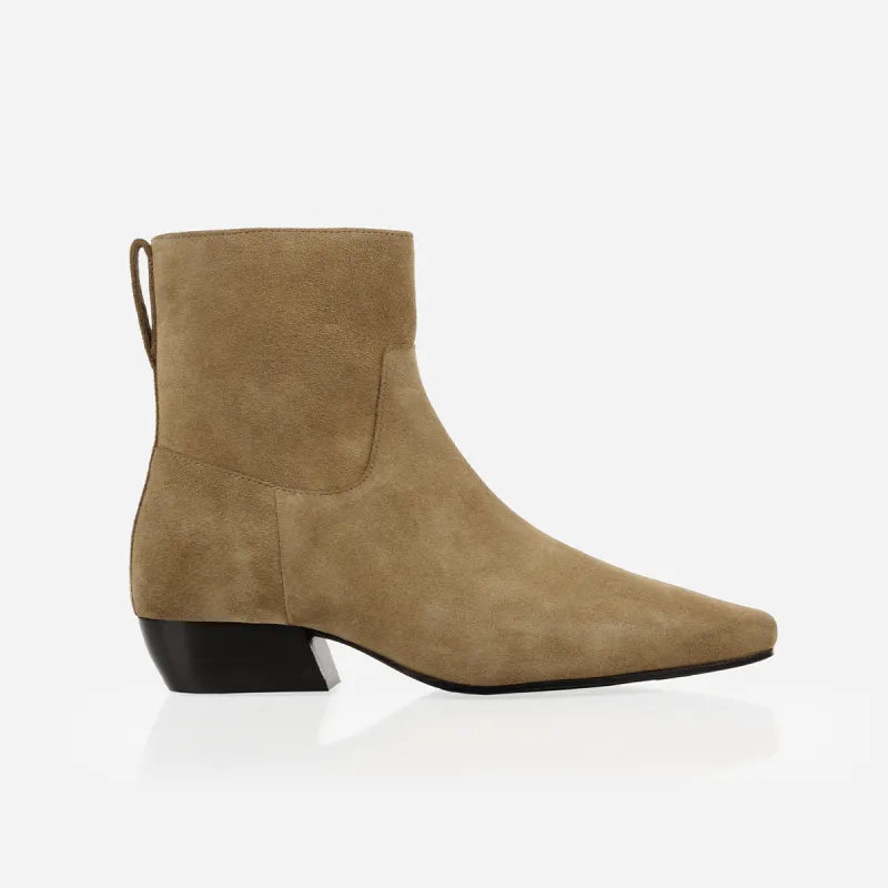 The Beau Boot Desert Suede sold by Poppy Barley