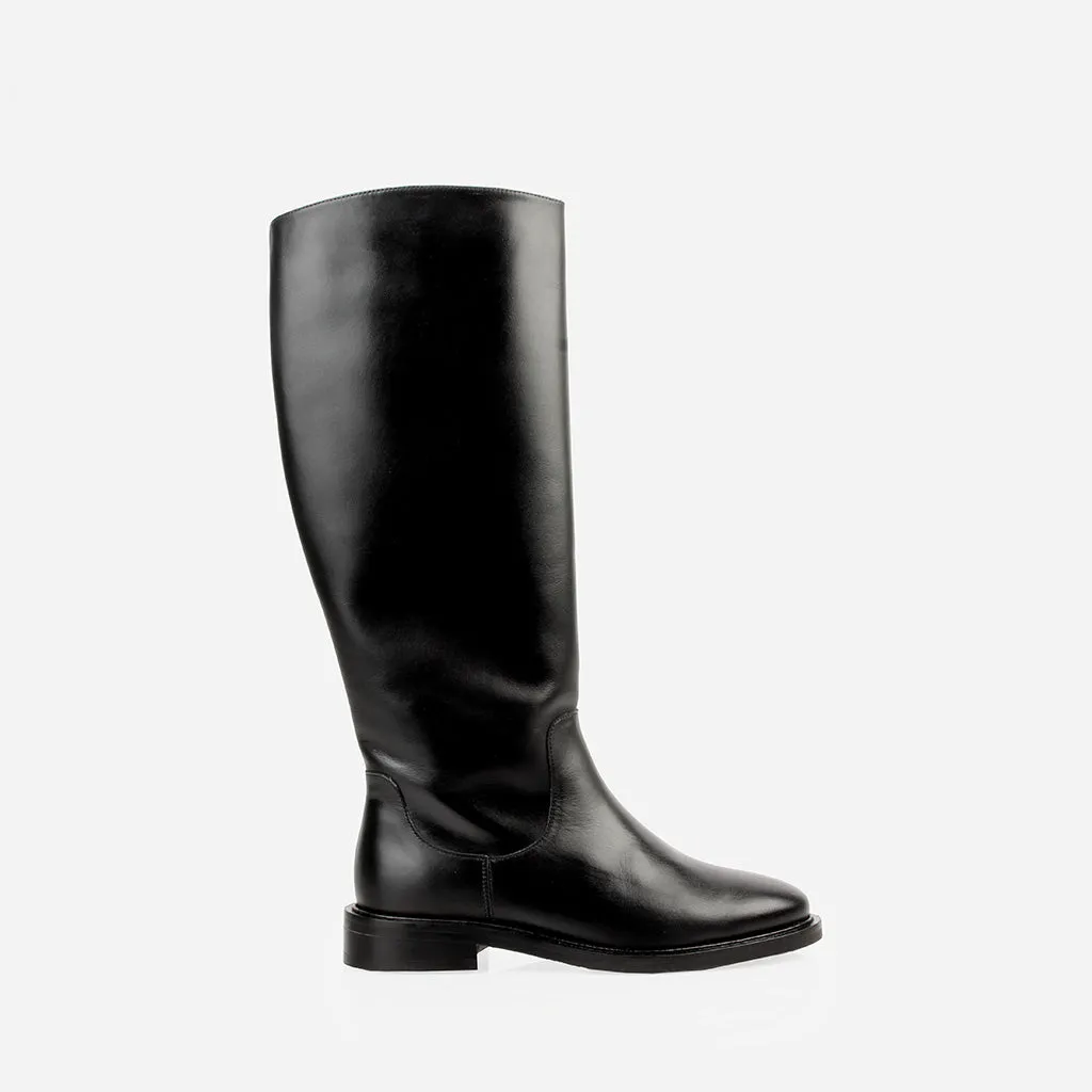 The Riding Boot Black sold by Poppy Barley