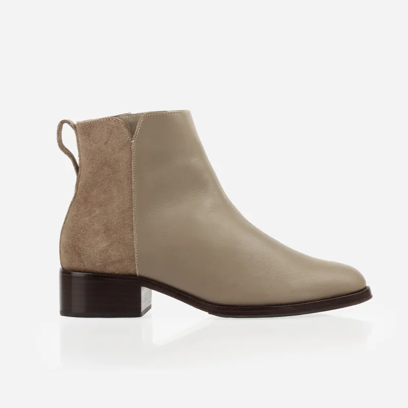 The Ali Ankle Boot Truffle sold by Poppy Barley