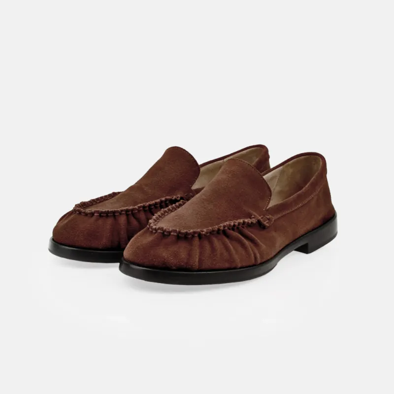 The Laid Back Loafer French Press Suede sold by Poppy Barley