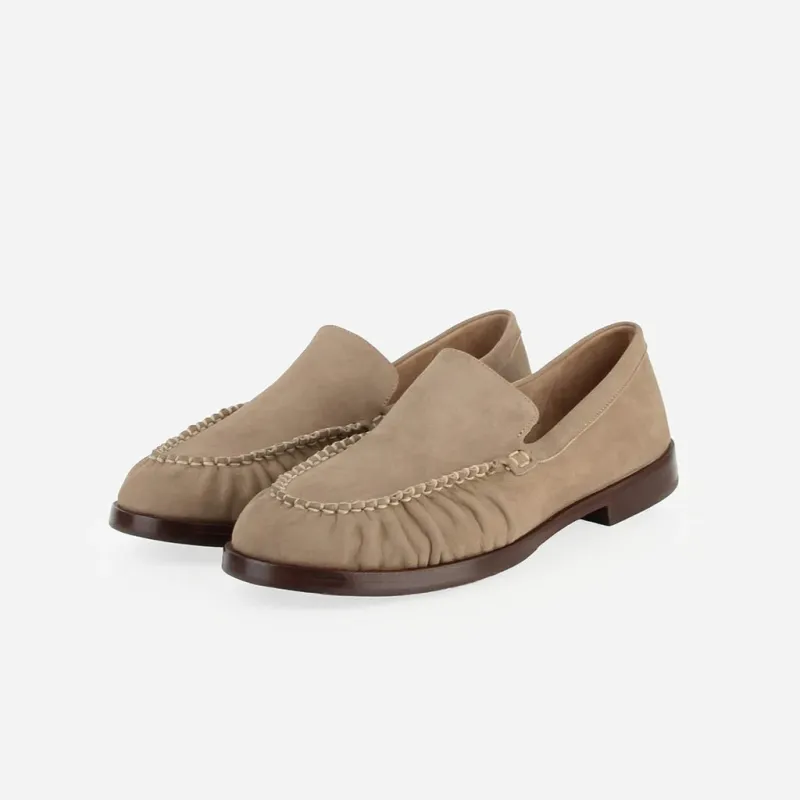 The Laid Back Loafer Clay Nubuck sold by Poppy Barley