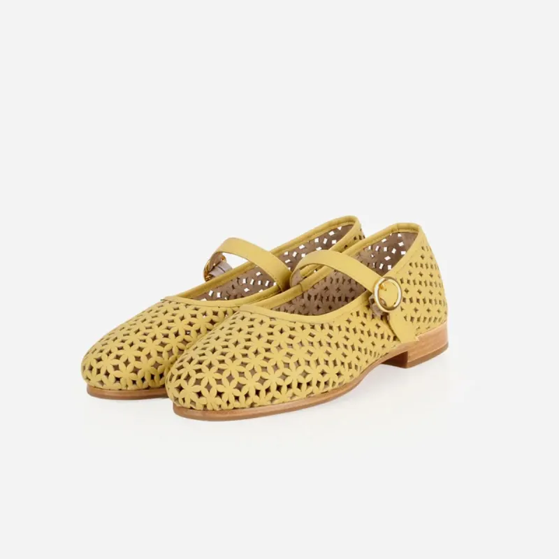 The Modern-Day Mary Jane Perforated Limoncello made by Poppy Barley