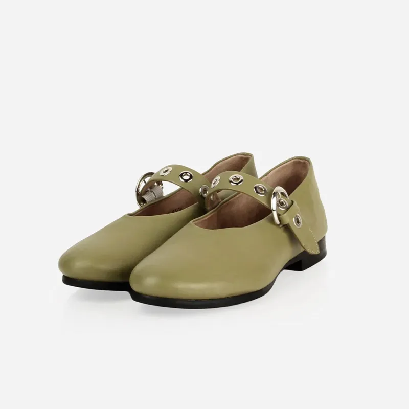 The BLVD Mary Jane Matcha sold by Poppy Barley