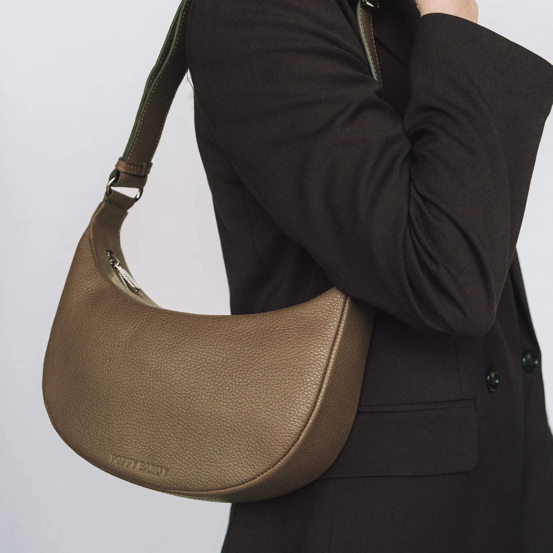 The Arc Crossbody Bag Tapenade sold by Poppy Barley product image thumbnail 2