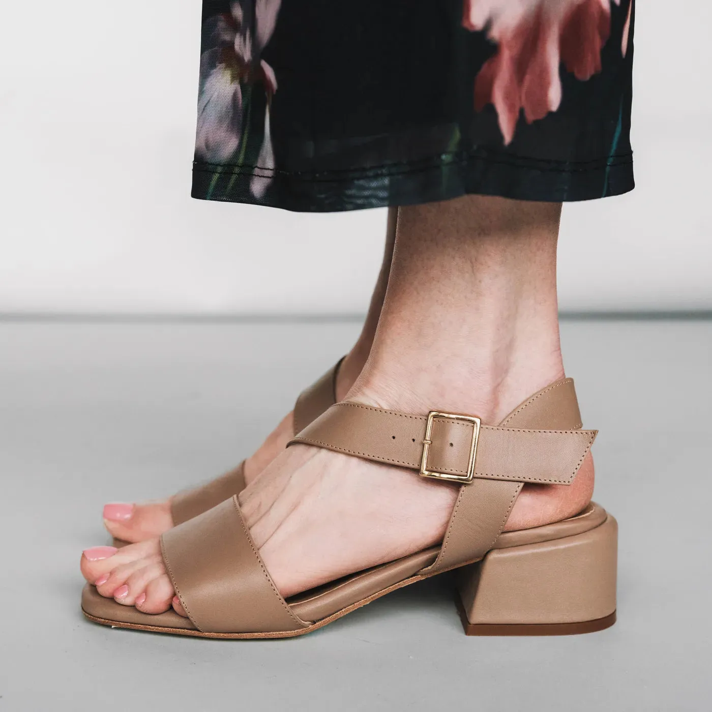 The Soirée Heeled Sandal Biscotti sold by Poppy Barley product image thumbnail 2