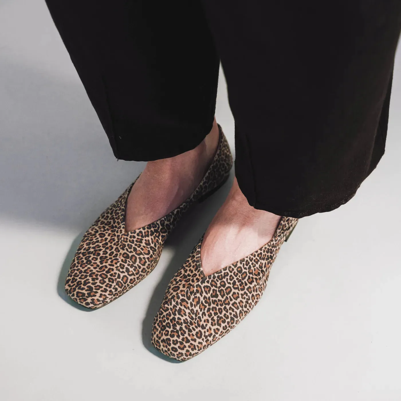 The Marché Flat Micro Leopard sold by Poppy Barley product image thumbnail 2