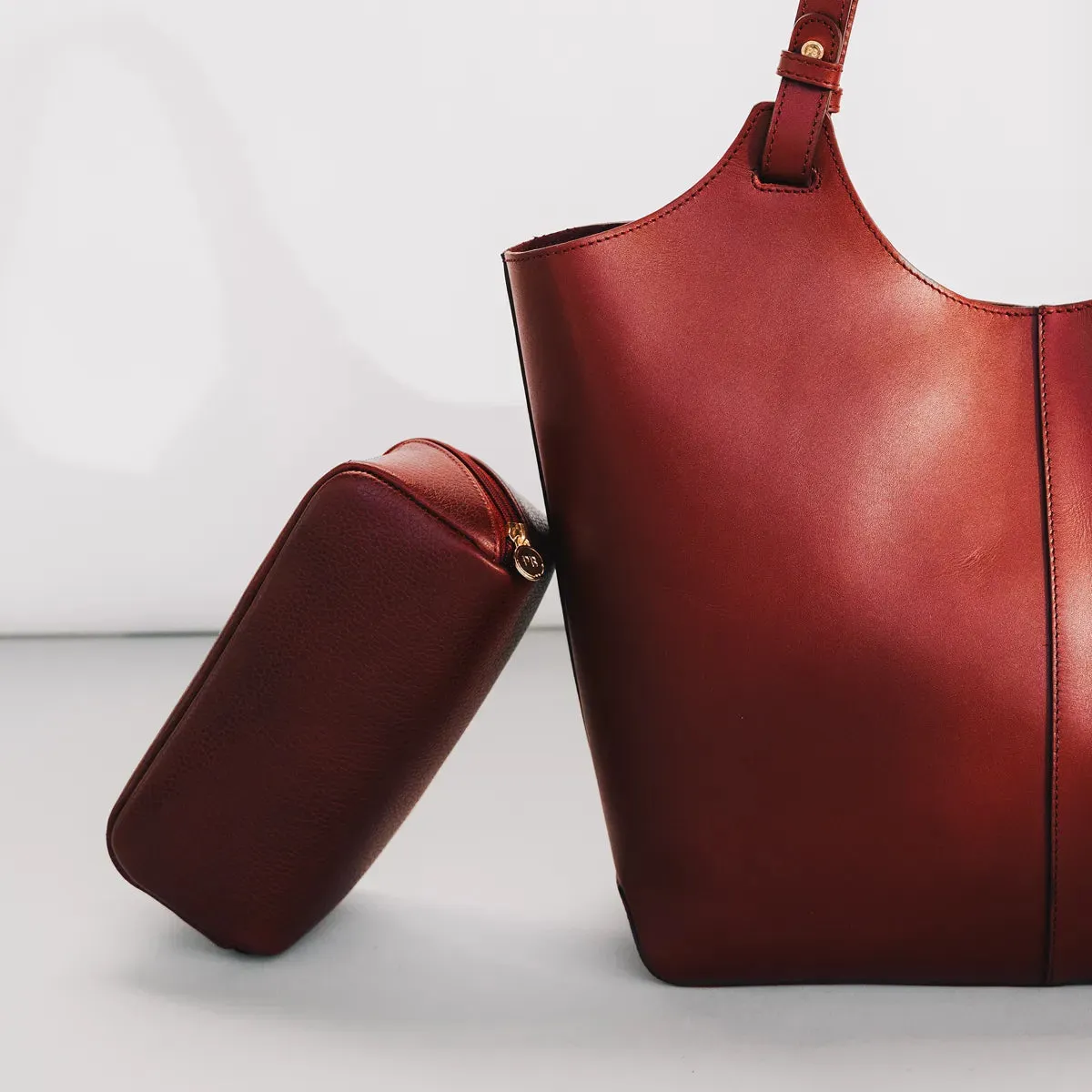 The Cosmetic Case Small Resort Red sold by Poppy Barley product image thumbnail 2