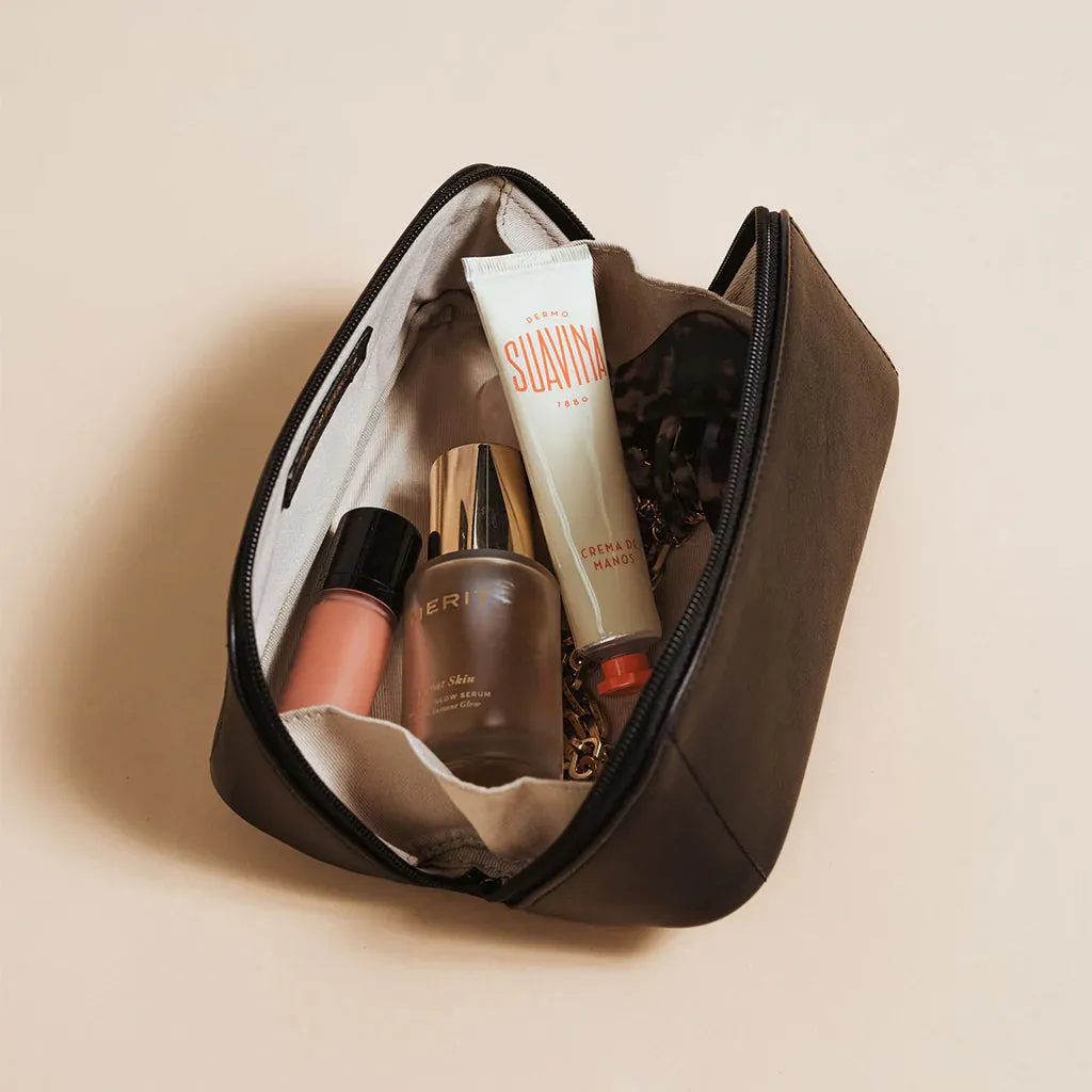 The Lisboa Tote + Small Cosmetic Case Set Resort Red sold by Poppy Barley product image thumbnail 3