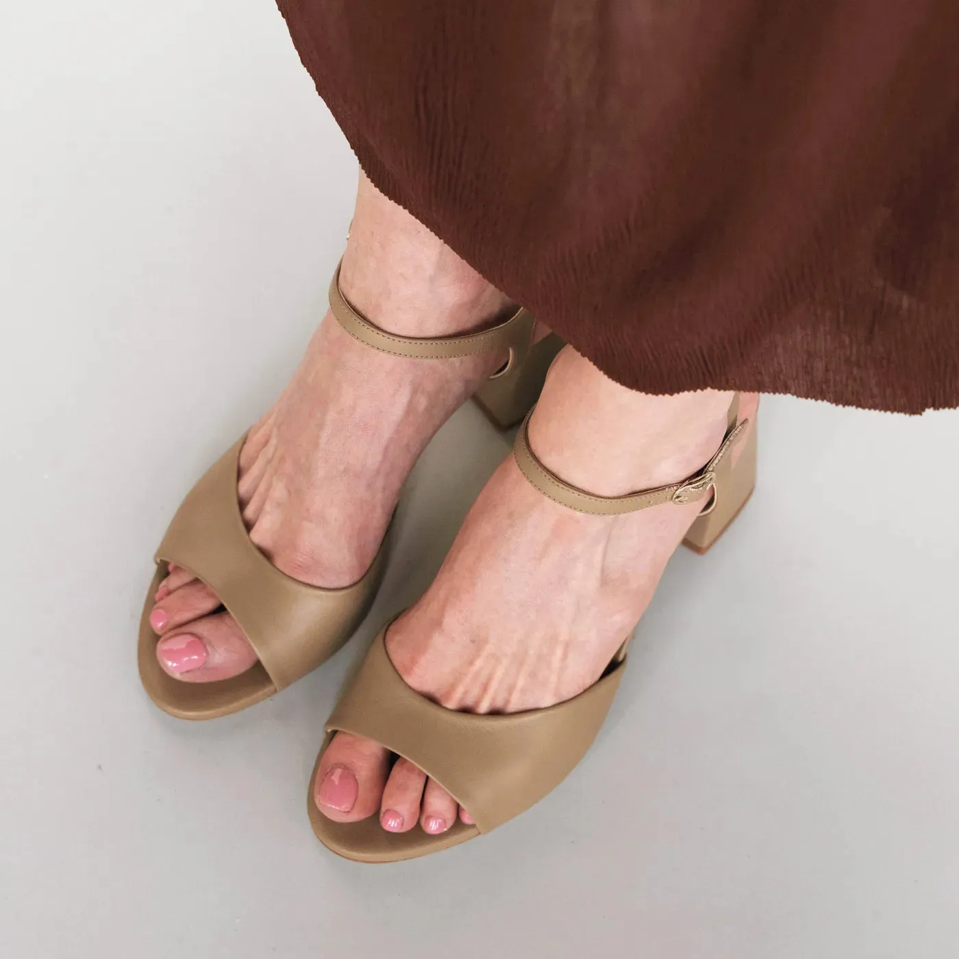 The Mila Heeled Sandal Halva sold by Poppy Barley product image thumbnail 2
