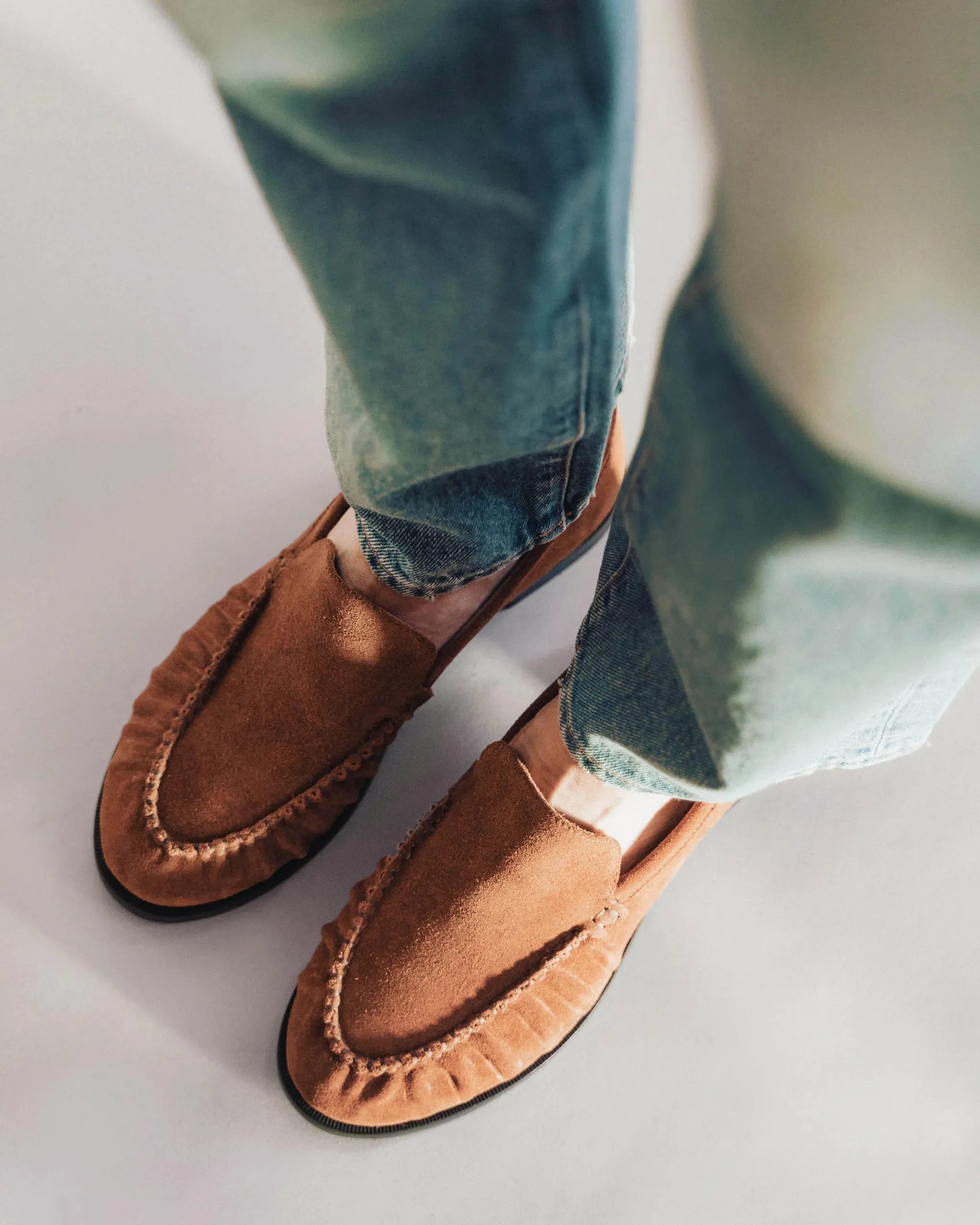The Laid Back Loafer Hazelnut Suede sold by Poppy Barley product image thumbnail 2