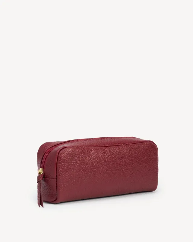 The Method Pouch Small Resort Red made by Poppy Barley